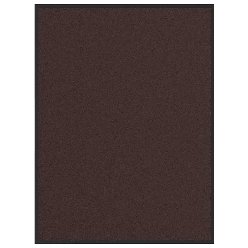 Zerbino antiscivolo multiuso marrone per interni ed esterni 80 x 120 cm in PP marrone 02_0058173