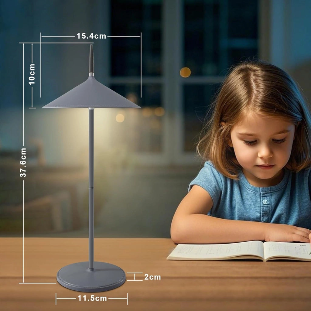 ZMH Lampada da tavolo LED moderna ricaricabile touch dimmerabile per esterni giardino
