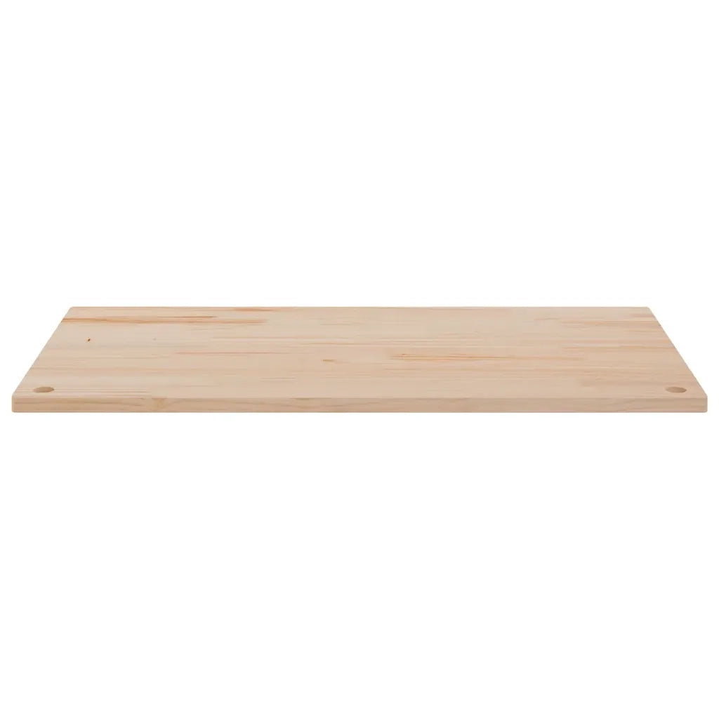 Piano Scrivania 100x50x2,5 cm in Legno Massello di Pinocod mxl 94336
