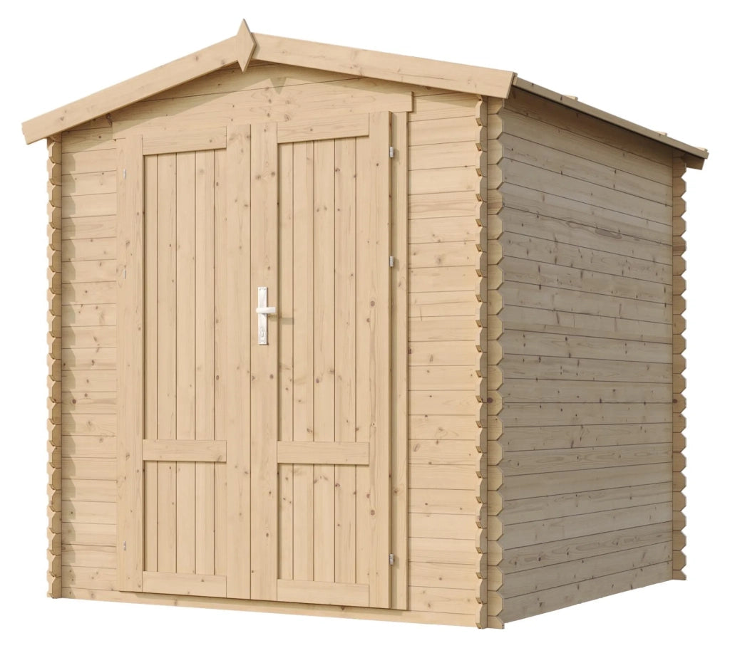 Casetta da Giardino in Legno 3,53 m² TIMBELA M343F1+M343G