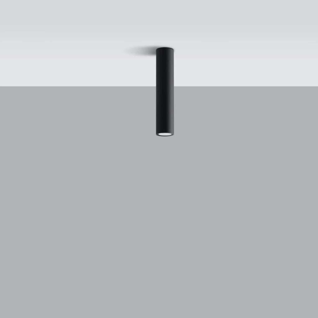 Faretto da soffitto MODENO Pure Lume nero GU10 1 luce