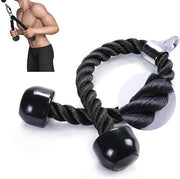 Maniglia di Trazione a Tricipiti con Cavo Antiscivolo in Acciaio Inossidabile e Nylon Resistente fino a 300 kg/660 lb