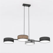 Lampada a sospensione DRUMZ con paralumi cilindrici