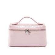 Borsa a tracolla piccola da donna per cellulare, in vera pelle, mini borsa a mano a tracolla, rosa