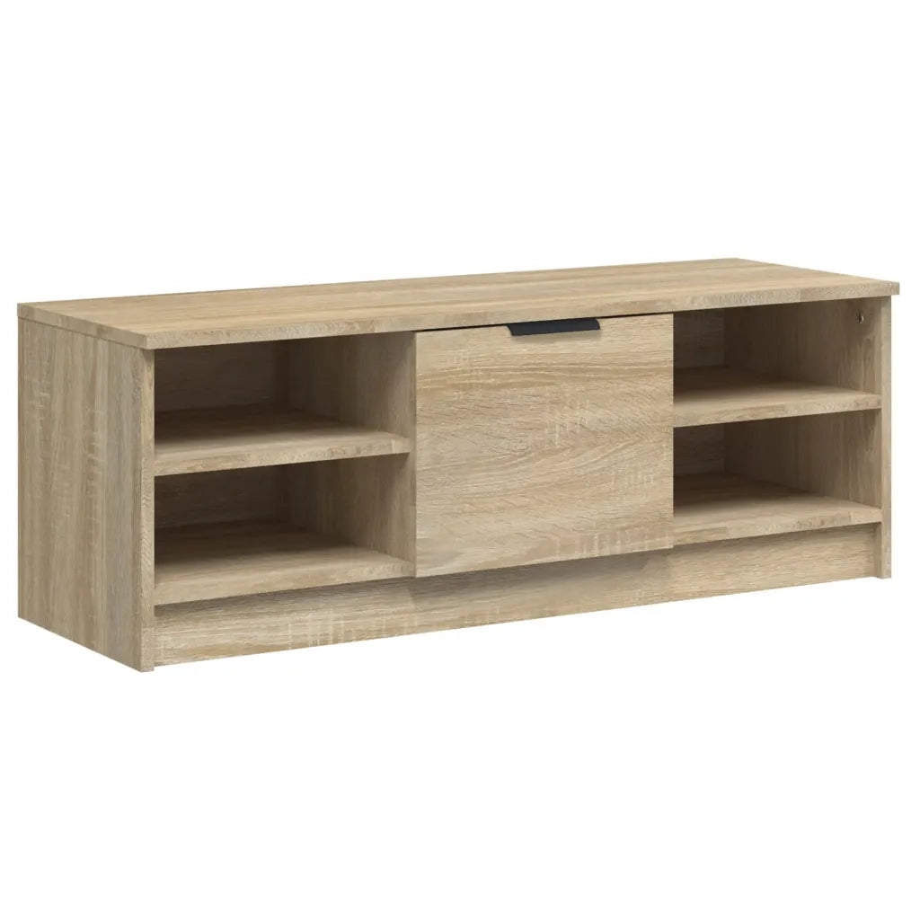 Mobile Porta TV-Mobile per TV-Credenza TV Rovere Sonoma 102x35,5x36,5cm Legno Multistrato