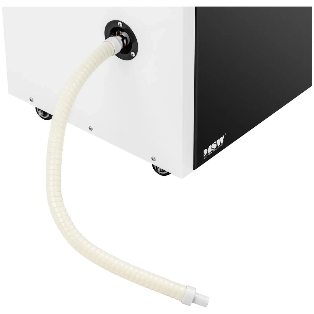 Deumidificatore professionale 138 litri / 24 ore 70-100 m² 1129 m³/h con maniglia in acciaio bianco 14_0008876