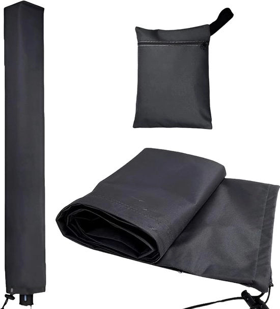 Copricapo per Mulino a Ventilazione Leifheit, Copricapo con Cerniera a Fermo, 420D Oxford Impermeabile a Acqua e Ventosecuro (180 x 16 x 16 cm)