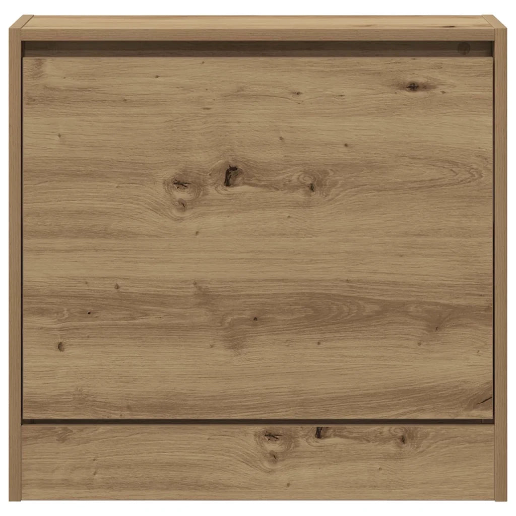 Mobile per scarpe con porta-Scarpiera Rovere artigianale 60 x 21 x 57 cm