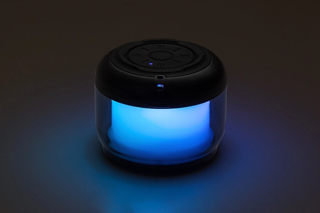 Lampada da tavolo LED RGB nera Bluetooth Rabalux Radelia