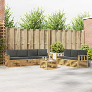 Set divani Legno di Acacia Massello 3391507