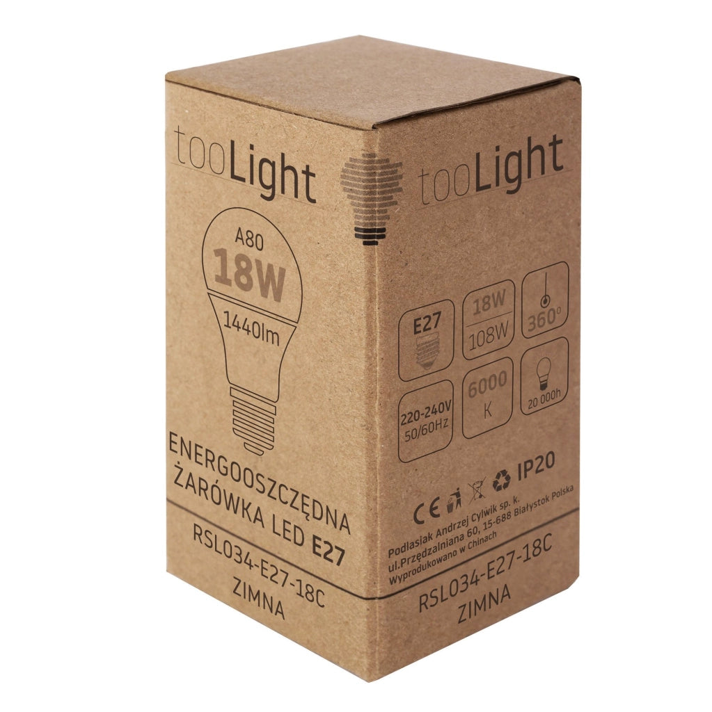 Bulbo Led Rsl034 E27 18w Cold