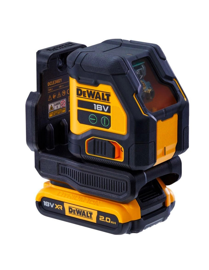 Laser Autolivellante DeWALT DCLE34021D1 (1 x 2,0 Ah + DCB107 + Valigetta)