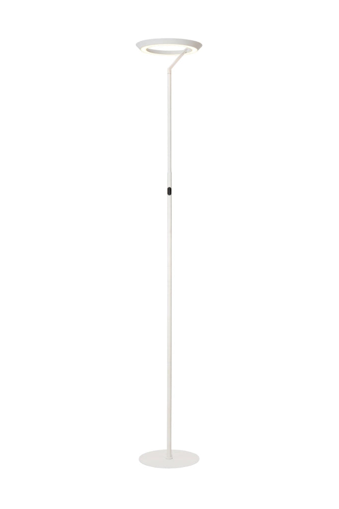 Lampada da terra LED CELESTE bianca disco Lucide