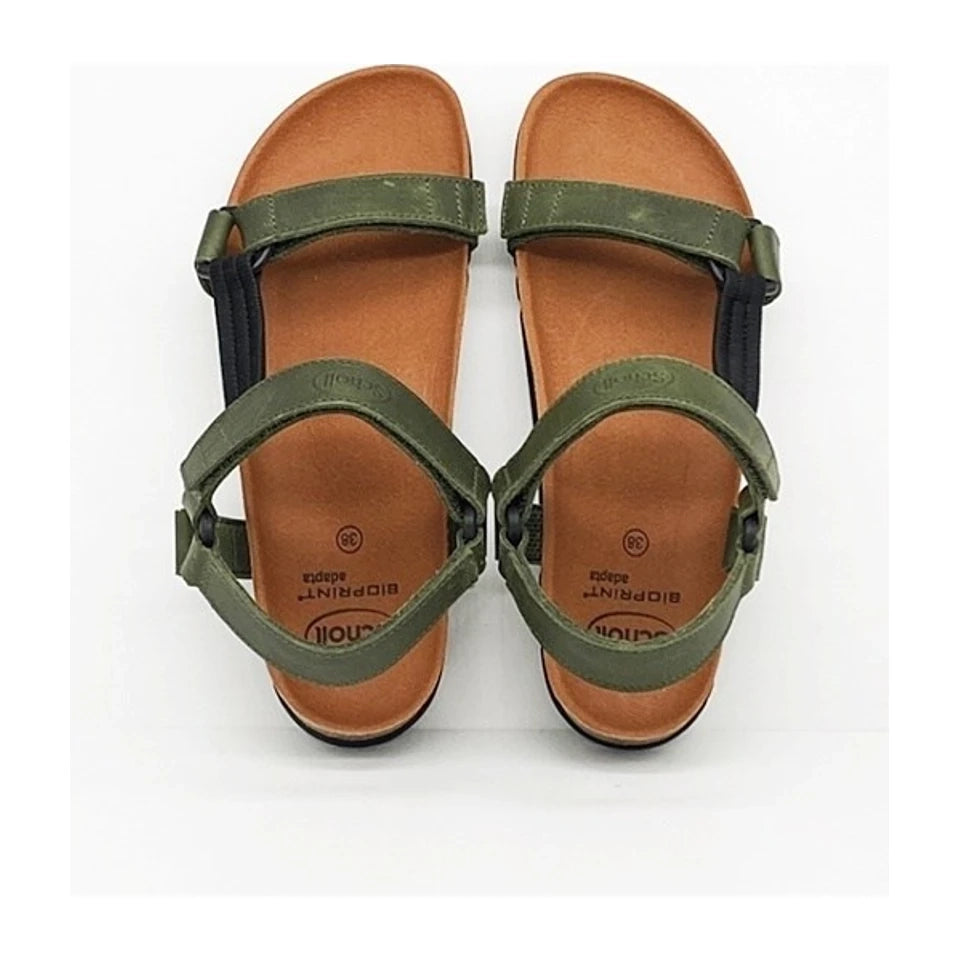 SCARPE DA SOGNO AD MED MF230091043 TAGLIA 36 COLORE VERDE OLIVA