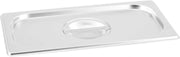 Coperchio per Contenitori Gastronomia in Acciaio Inox 32,5 x 17,6 cm