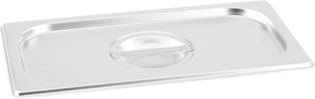 Coperchio per Contenitori Gastronomia in Acciaio Inox 32,5 x 17,6 cm