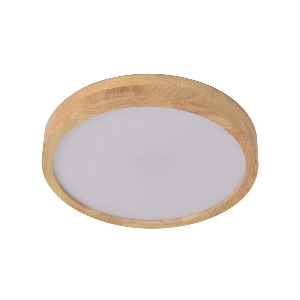 LÚZETE - PLAFONIERA LED 35W REGOLABILE CON TELECOMANDO LEGNO HARALD