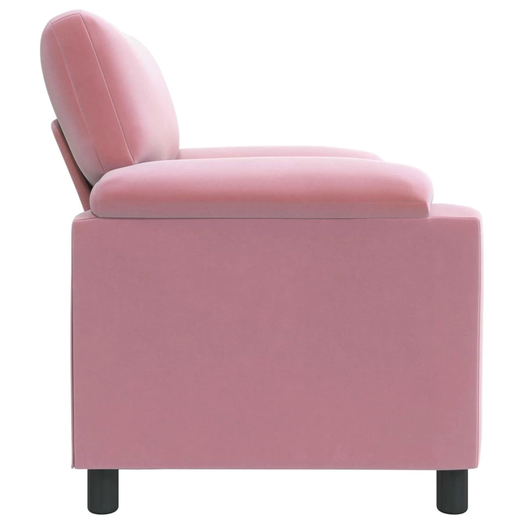 Divano Rosa 94 x 85 x 93 cm Velluto 42040811