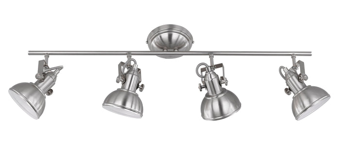 Faretto da Interno  E14 in Metallo Nickel Opaco