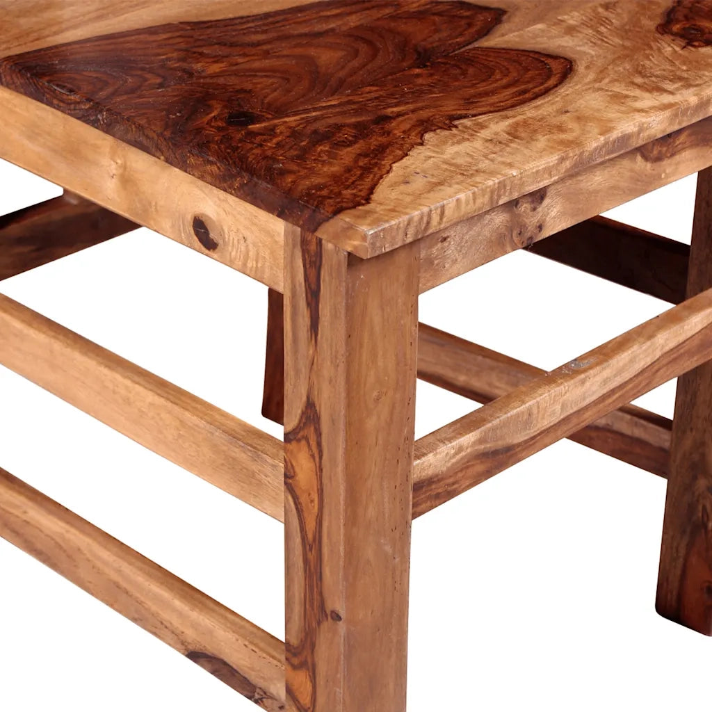 Sedie da Pranzo 4 pz in Legno Massello