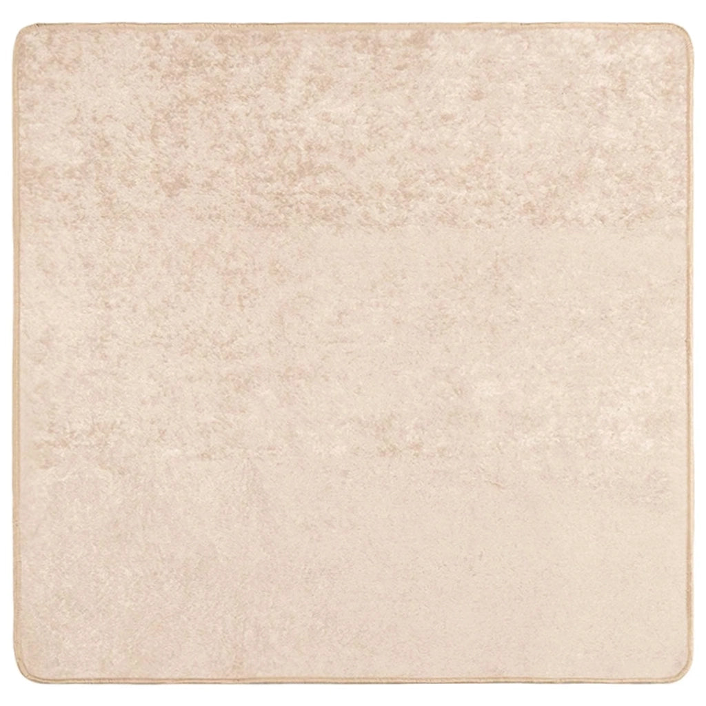 Runner Tappeto MARSA Crema 100 x 100 cm Poliestere e PVC