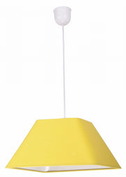 Lampada a sospensione Candellux Robin Ø35 gialla E27