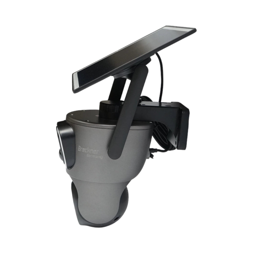 Telecamera di sorveglianza con lente doppia 6 MP, 4G, WIFI 2.4 GHz, pannello solare, batteria da 13.500 mAh, controllo PTZ, sensore di movimento, rilevamento umano PIR, visione notturna IR intelligente e applicazione Ubox