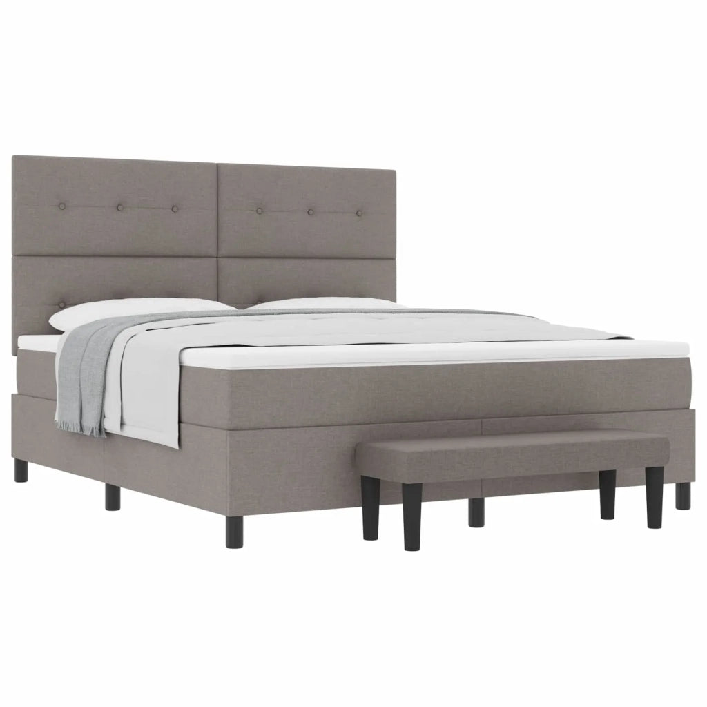 Letto a molle con testiera Talpa 180 x 200 cm Tessuto 3344090