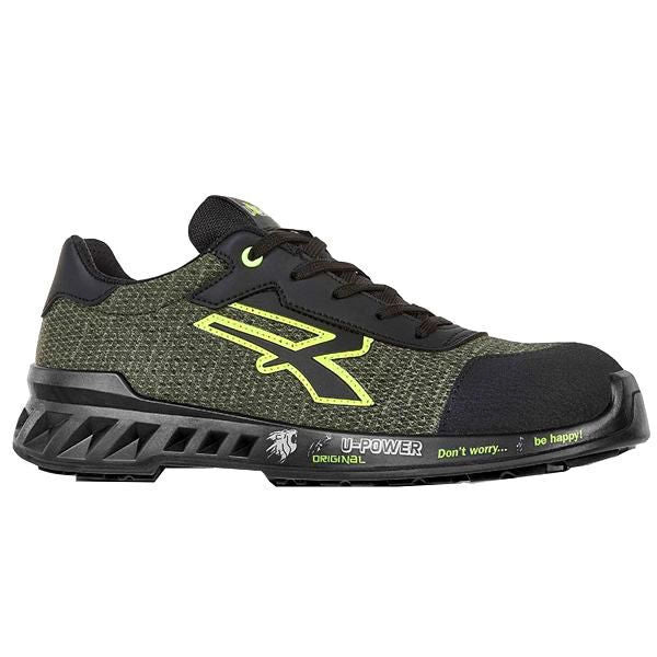 Upower Scarpe Robin Verde Basse Numero 40 S1p