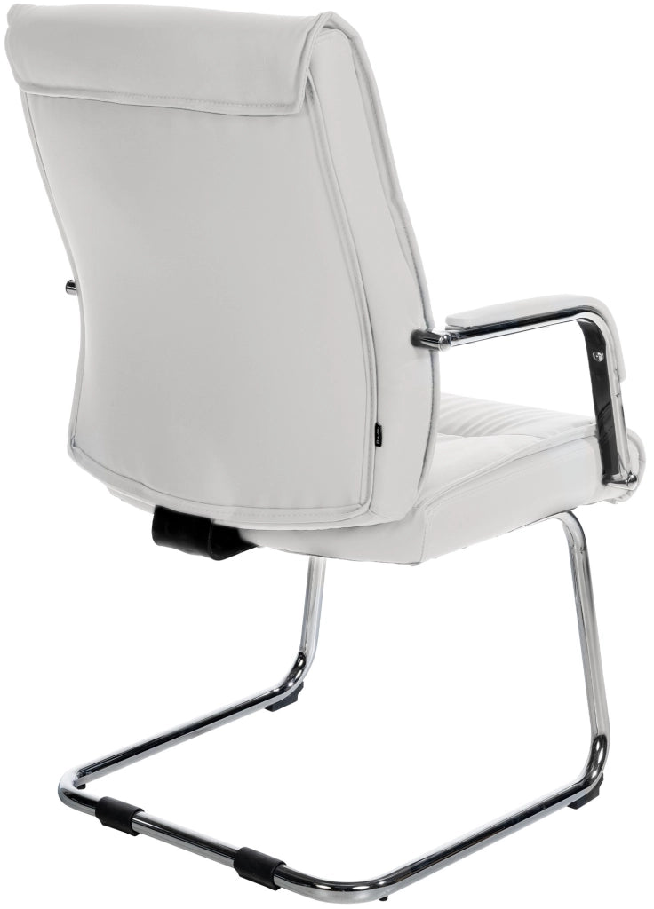 Set di 2 sedie per visitatori Sievert bianco