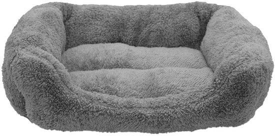 Cuscino per gatti morbido divano per cani caldo letto per cani coperta per gatti materasso per cani divano per gatti (piuma grigia)