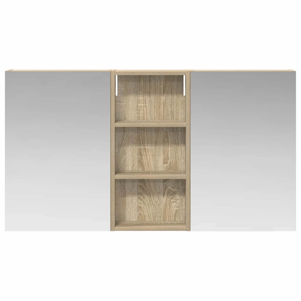 Set di Armadi da Bagno con porta 3 pcs 110 x 10,5 x 60,5 cm 3403714