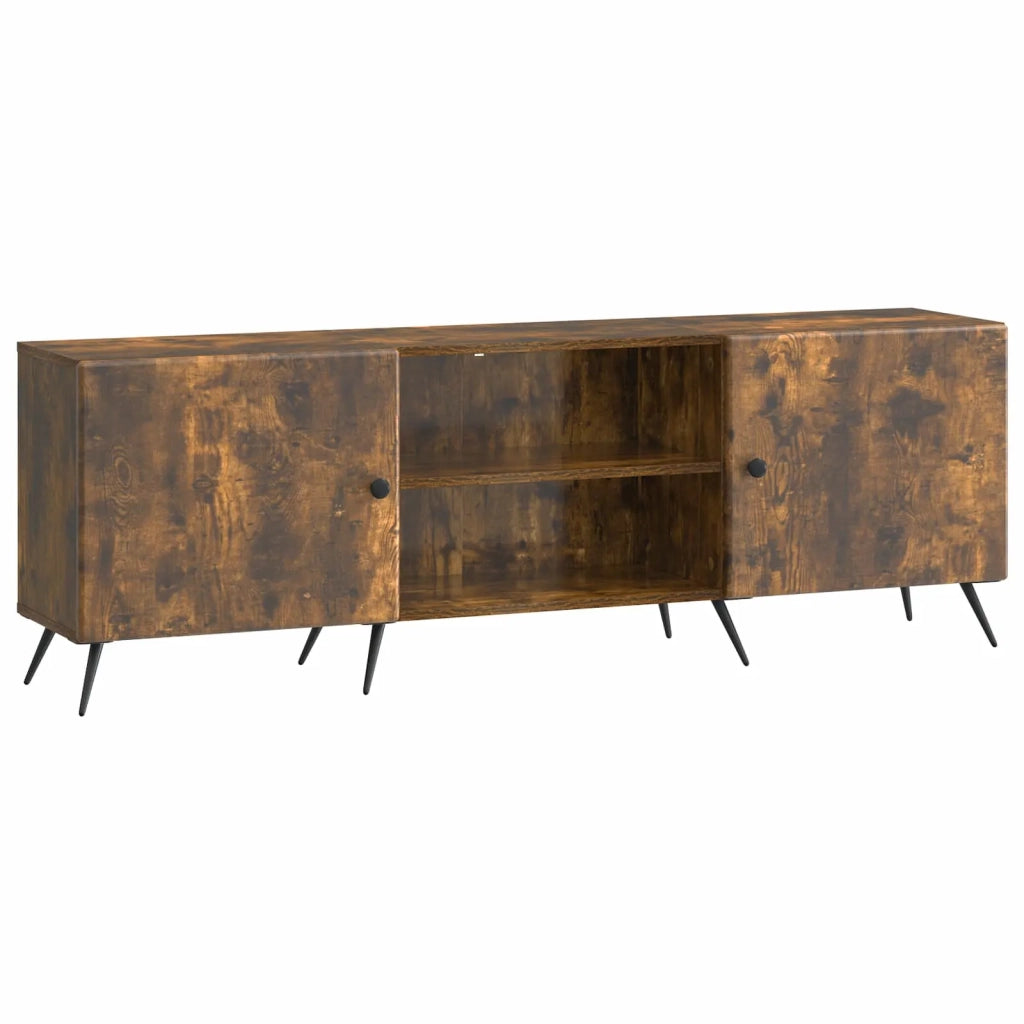 Mobile TV Rovere Fumo 150 x 31 x 50 cm Legno ingegnerizzato 895610