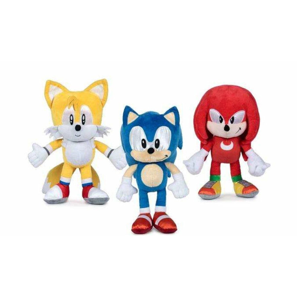 Sonic The Hedgehog,Peluche 30 cm,1 modello casuale,Eta 1+
