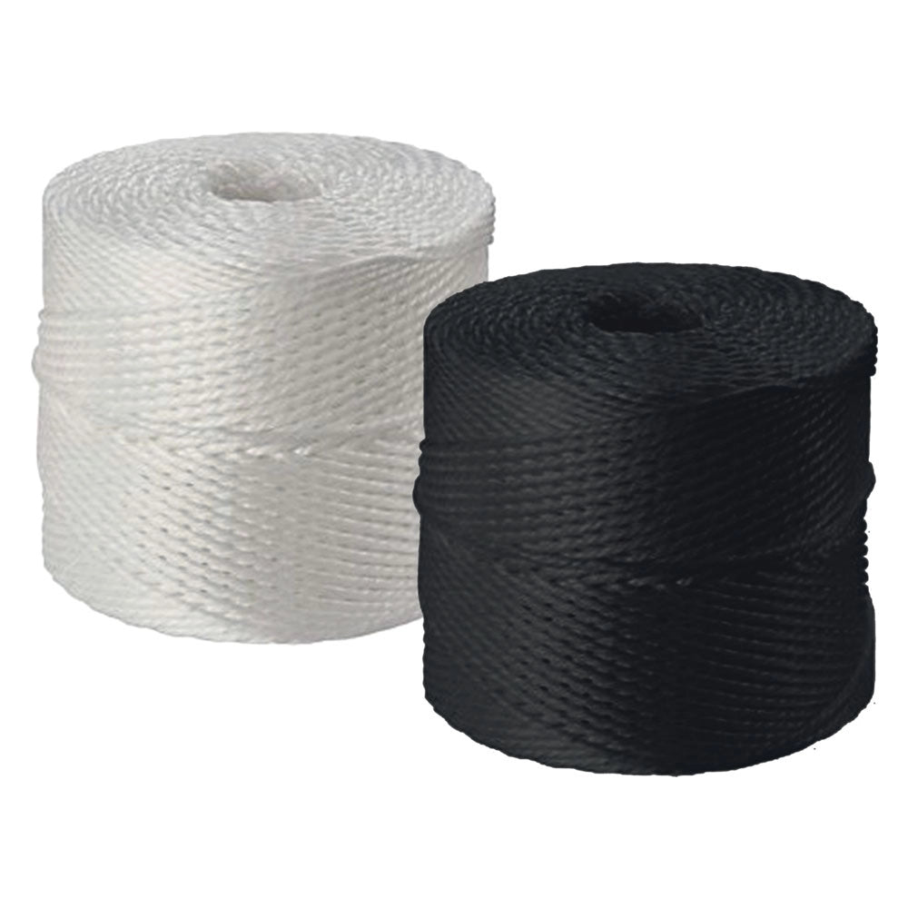 SPAGO IN POLIPROPILENE Titolo 300 - Ø 3 mm. ca. - nero- 12 kg  - LIF