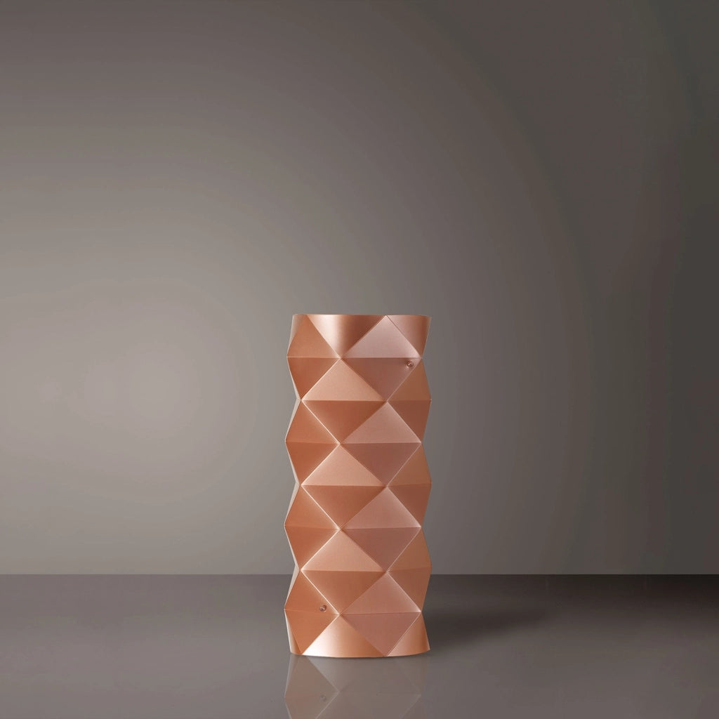 Lampada Da Scrivania-Ufficio Moderna Prisma Polilux ® Rame 1 Luce E27