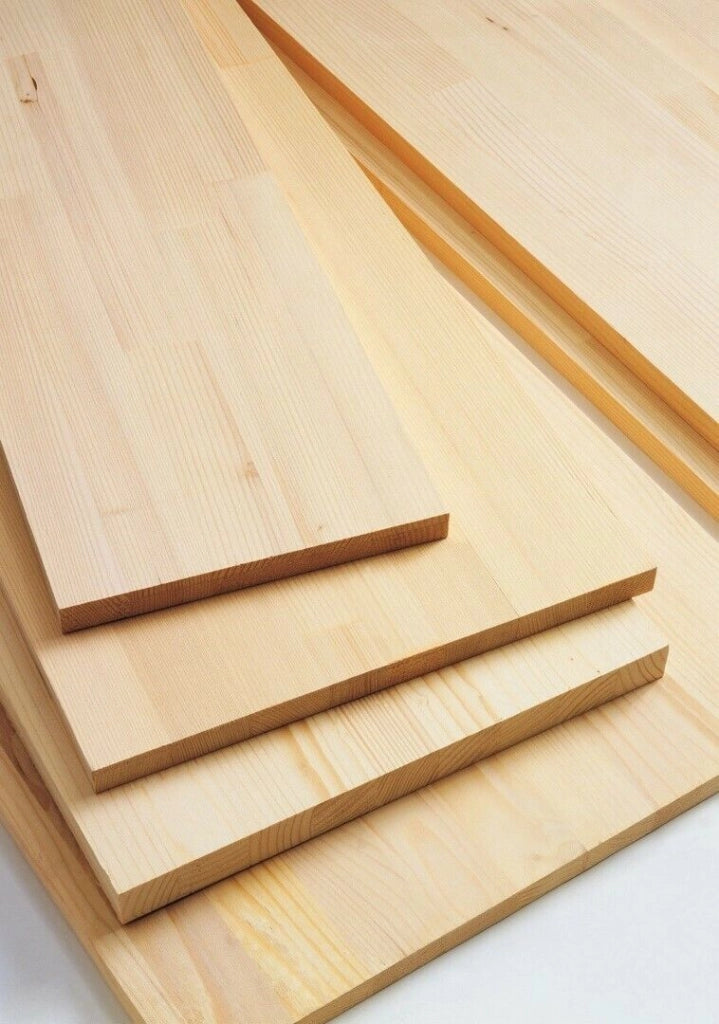 Tavola Giuntata In Abete Lista Unica 28 Mm 300X60 - Kimono