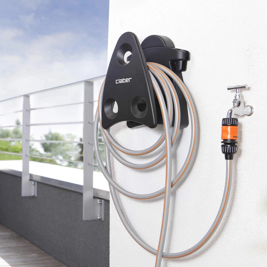 AVVOLGITUBO IRRIGAZIONE MINISET BALCONY CLABER  TUBO 1/2 MT 10 + RACCORDI + PISTOLA