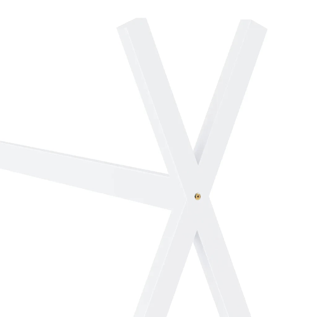 Giroletto per Bambini | Letto Infantile | Lettino Bianco in Massello di Pino 70x140 cm