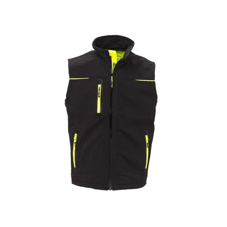 GILET UNIVERSE BLACK CARBON  tg.M    UPOWER