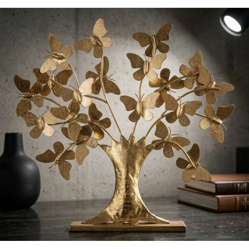 Albero Della Vita Con Farfalle Glam cm 31x8x30