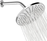 Set di Testa Doccia con Braccio Regolabile e Funzione di Risparmio Acqua