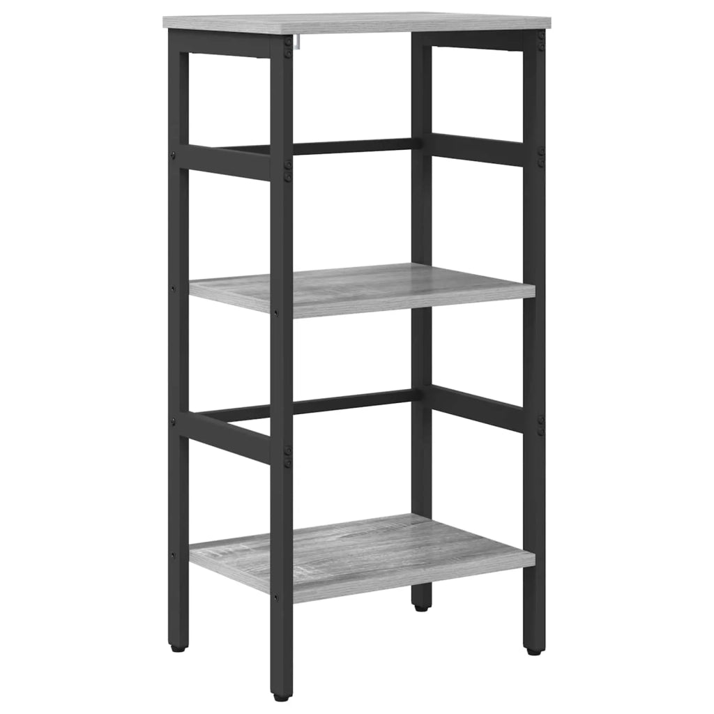 Libreria Grigio Sonoma 40 x 29,5 x 81 cm Legno multistrato