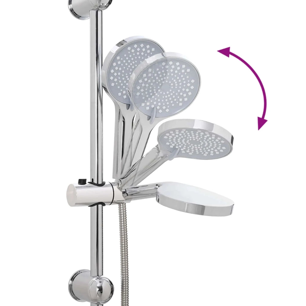 Sistema Doccia Argento 47 x 20 x 95 cm Acciaio inossidabile