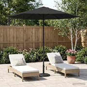 Ombrello da giardino 230 x 230 cm Poliestere Rettangolare 42036179