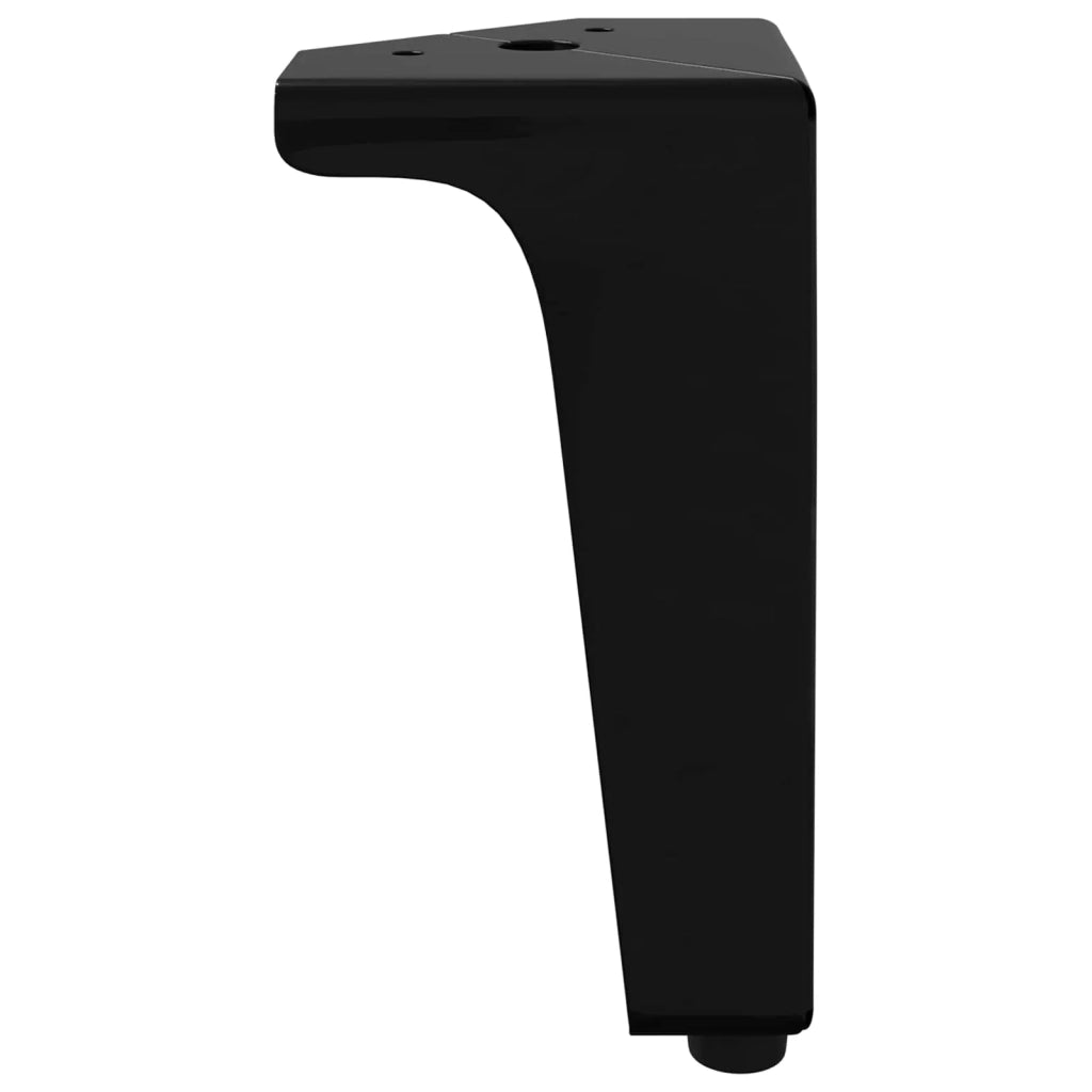 Piedini per mobili 12 pz Nero 54,1 x 54,1 x 100 mm Ferro CFW6592405