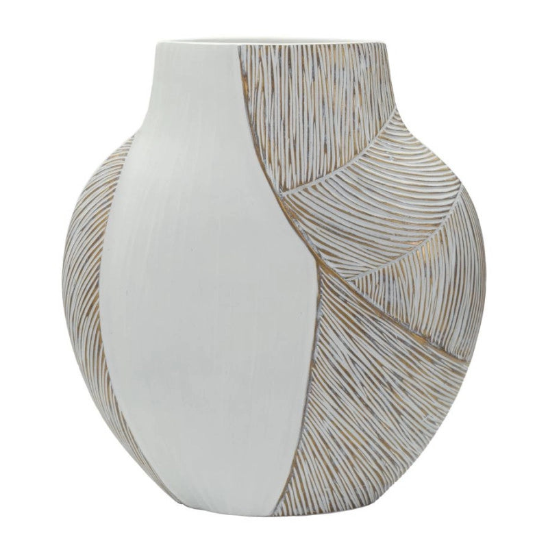 Vaso Resina Ho Chi Minh cm 35x13,5x37,5 (apertura cm 16x6)