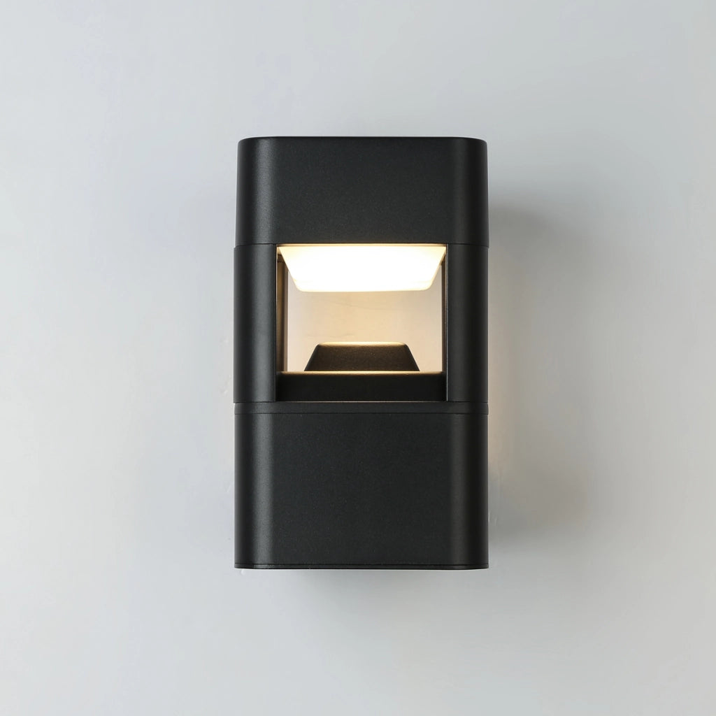 Applique esterno Italux NUTRI LED 10W 3000K nero IP54