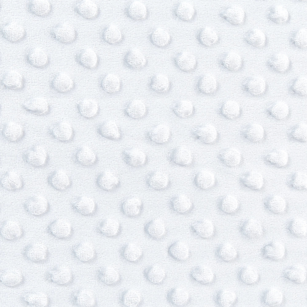 Copripiumino per coperta ponderata Bianca Tessuto poliestere 100 x 150 cm Motivo a pois Design moderno Tessile camera da letto
