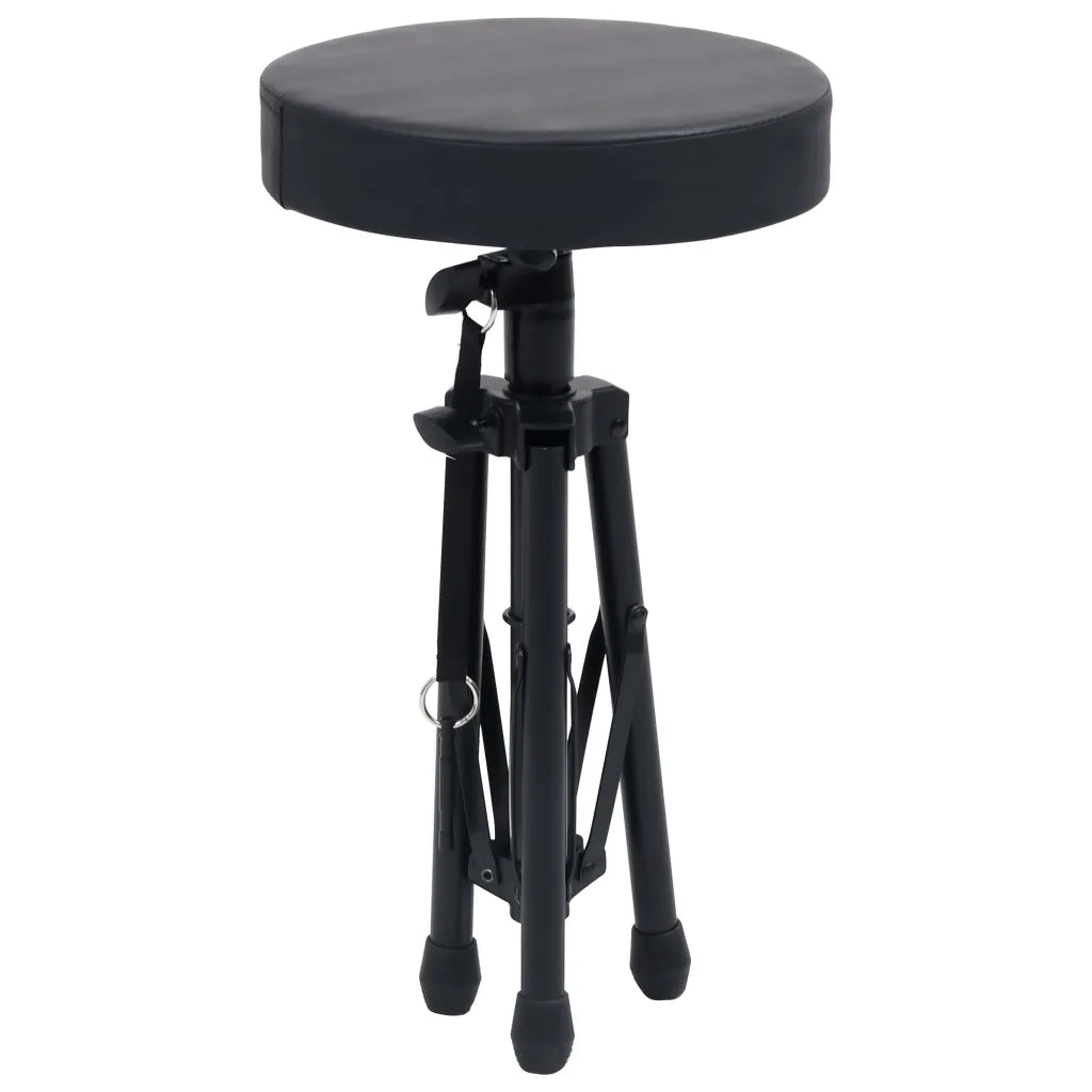 Set Supporto per Tastiera con Sgabello Nero CFW5996461